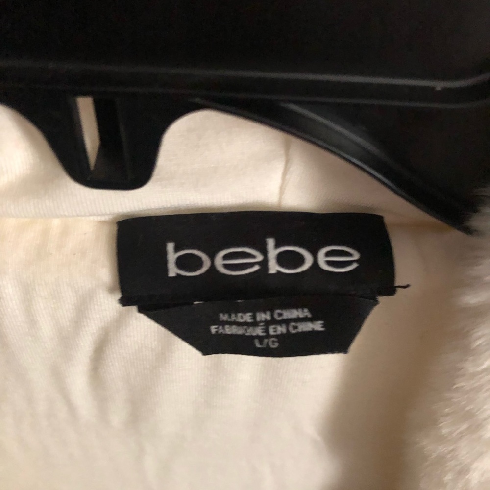 Bebe White Vest - Picture 4 of 5